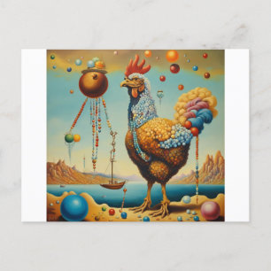 Rooster Briefkaart