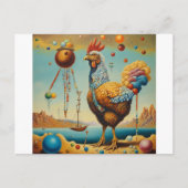 Rooster Briefkaart (Voorkant)