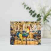 Rooster Briefkaart (Staand voorkant)