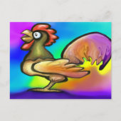 Rooster Briefkaart (Voorkant)