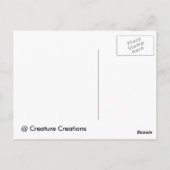 Rooster-Briefkaart uitvoeren Briefkaart (Achterkant)