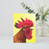 ROOSTER-BRIEFKAARTEN BRIEFKAART (Staand voorkant)