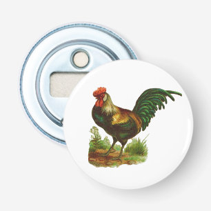 Rooster Button Flesopener