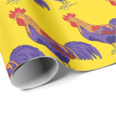 Rooster Cadeaupapier (Rol Hoek)