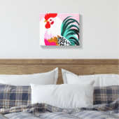 Rooster Canvas Afdruk (Insitu (Slaapkamer))