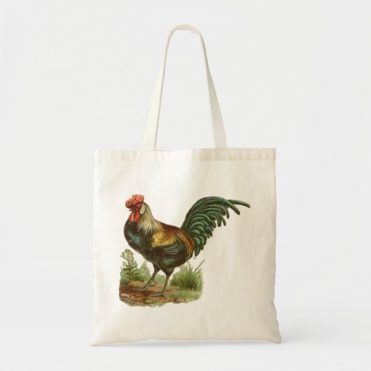 Rooster-Canvas tas (Voorkant)