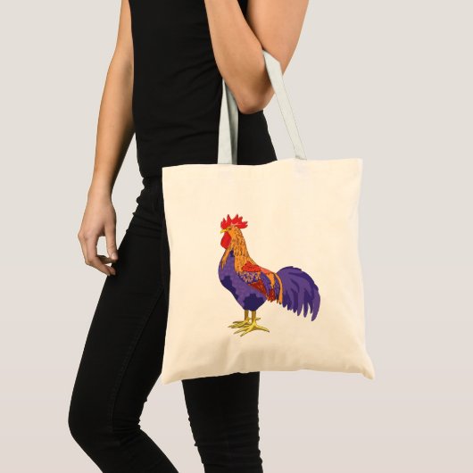 Rooster-Canvas tas (Voorkant (product))