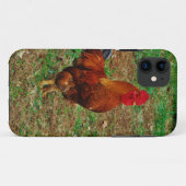 Rooster Case-Mate iPhone Case (Achterkant (horizontaal))