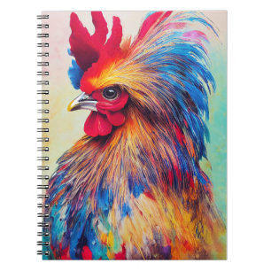 Rooster Chicken Animal Discovery Adventure Natuur Notitieboek