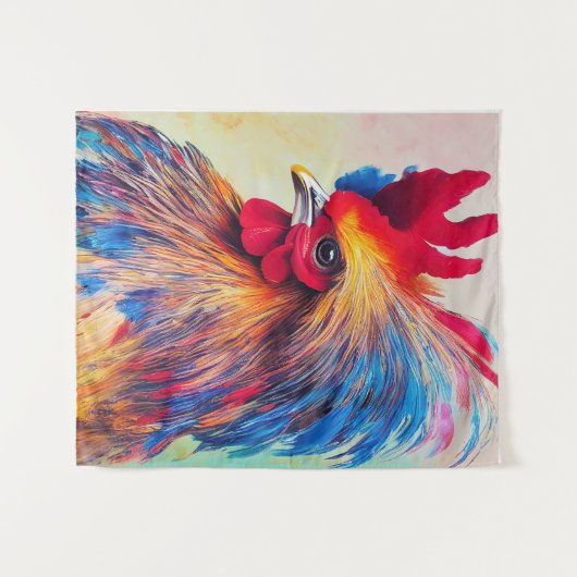 Rooster Chicken Animal Discovery Adventure Natuur Wandkleed (Voorkant (horizontaal))