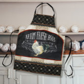 Rooster Chicken Boerderij Fresh Eggs Rustisch Farm Schort