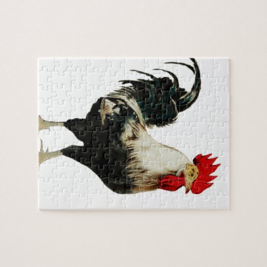 Rooster Chicken Customize Animal Best Legpuzzel (Horizontaal)