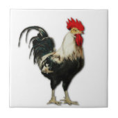Rooster Chicken Customize Tegeltje (Voorkant)
