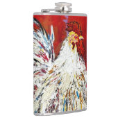 Rooster Chicken Flask Heupfles (Rechts)