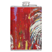 Rooster Chicken Flask Heupfles (Achterkant)