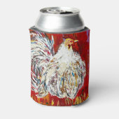 Rooster Chicken Koelbox Blikjeskoeler (Blikje Achterkant)