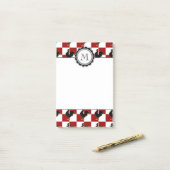 Rooster-cichenpatroop (Rooster) Post-it® Notes (Op bureau)