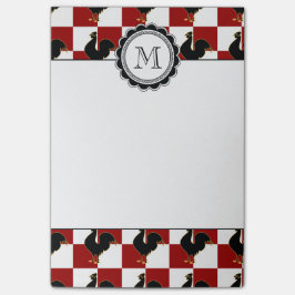 Rooster-cichenpatroop (Rooster) Post-it® Notes