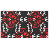 Rooster Cockerel Scandinavische volkskunst Tafelkleed (Voorkant (Horizontaal))