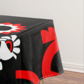 Rooster Cockerel Scandinavische volkskunst Tafelkleed (Voorbeeld)