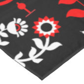 Rooster Cockerel Scandinavische volkskunst Tafelkleed (Gekanteld)