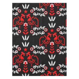 Rooster Cockerel Scandinavische volkskunst Tafelkleed