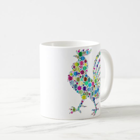 Rooster Coffee-Mok Koffiemok (Voorkant rechts)