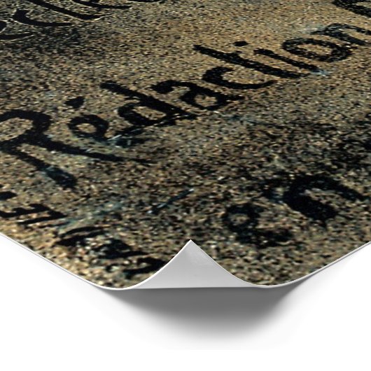 Rooster Crowing by Théophile Alexandre Steinlen Poster (Hoek)