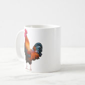 Rooster Crowing Mok (Voorkant links)