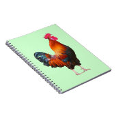 Rooster Crowing Notitieboek (Rechterzijde)
