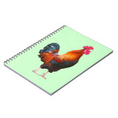 Rooster Crowing Notitieboek (Linkerzijde)