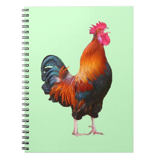 Rooster Crowing Notitieboek (Voorkant)