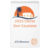 Rooster cruiseschepen 2023 kalender (Hoes)