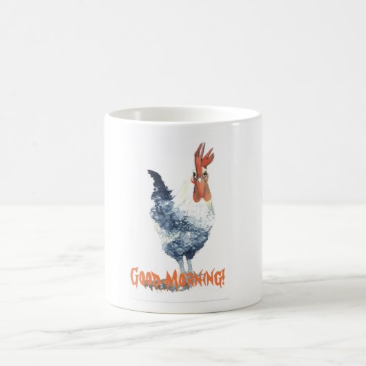 Rooster Cup Good Morning Koffiemok (Center)