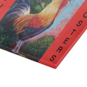 Rooster Cutting Board Snijplank (Hoek)