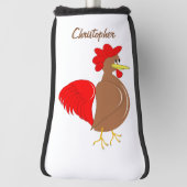 Rooster Design Golfheadcover (Draai 90)