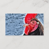 Rooster Digital Art Visitekaartje (Achterkant)