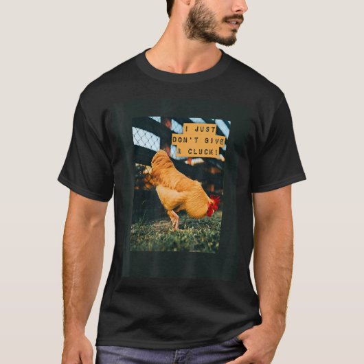 Rooster Dont Geef Een Klok T-shirt (Voorkant)