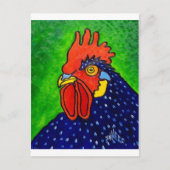 ROOSTER door Piliero Briefkaart (Voorkant)