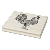 Rooster Drager Lithograaf 1 Rubberstempel (Stempel)