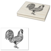 Rooster Drager Lithograaf 1 Rubberstempel (Gestempeld)
