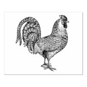 Rooster Drager Lithograaf 1 Rubberstempel (Afrduk)