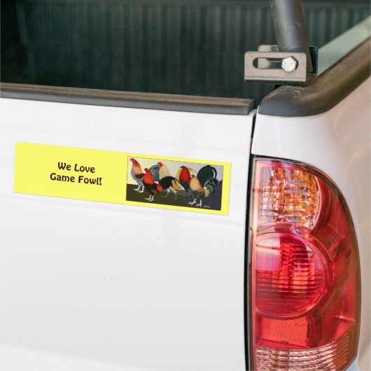 Rooster Dream Team Bumpersticker (Op Truck)