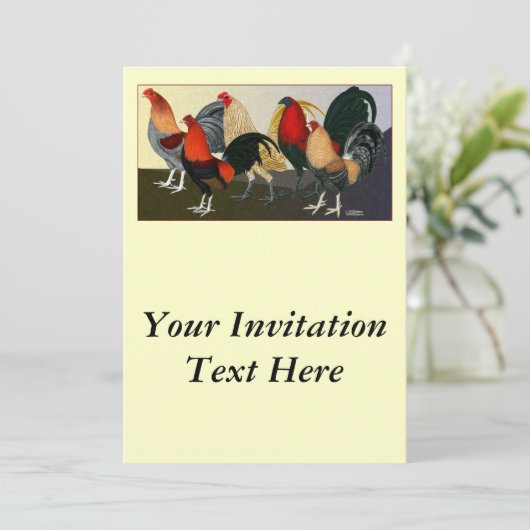 Rooster Dream Team Kaart (Staand voorkant)