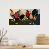 Rooster Dream Team Poster (Keuken)