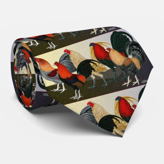 Rooster Dream Team Stropdas (Opgerold)