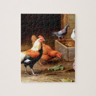 Rooster-duiven Legpuzzel