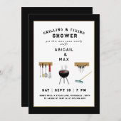 Rooster- en bevestigingskoppels — zwarte doucheuit kaart (Voorkant / Achterkant)