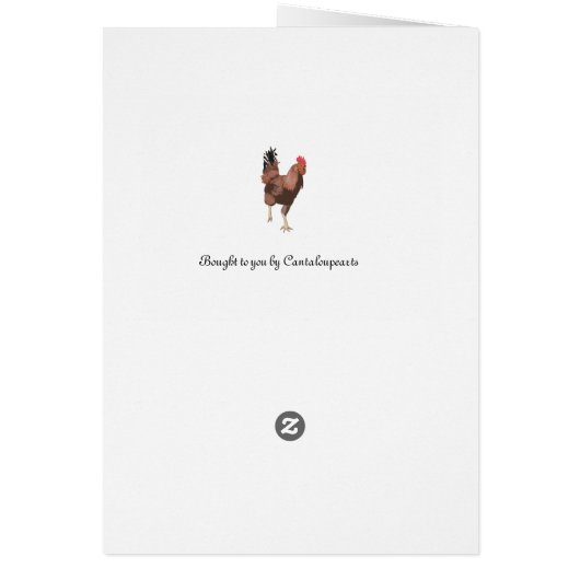 Rooster en Hen (Achterkant)