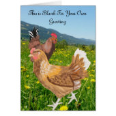 Rooster en Hen (Voorkant)